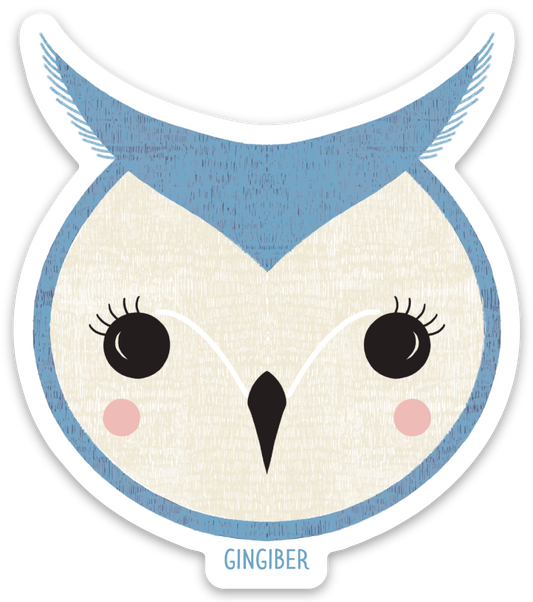 Woodland Owl Sticker