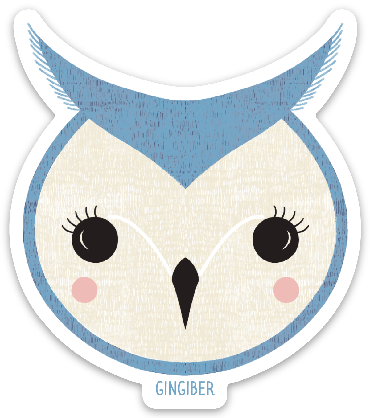 Woodland Owl Sticker