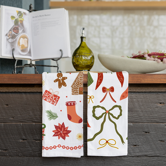 Wrapped in Cheer Tea Towel Bundle