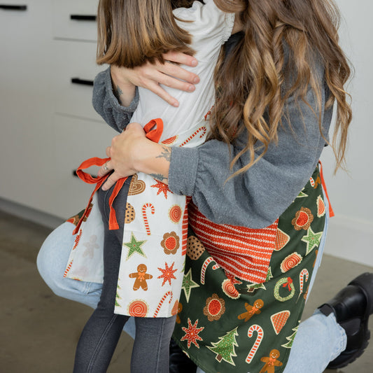 Adult Christmas Cookies Apron