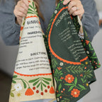 Sugar Cookies Recipe Tea Towel - Gingiber