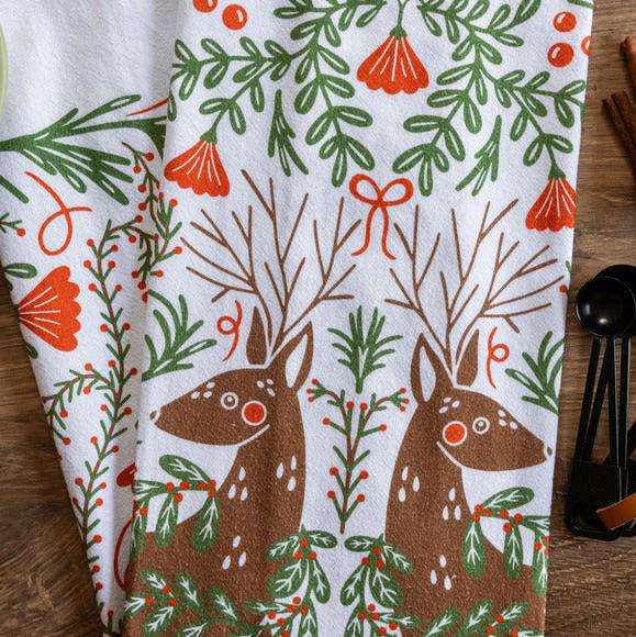 Deer Tea Towel