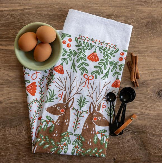 Deer Tea Towel