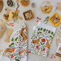 Christmas Forest Tea Towel (REDIRECT) - Gingiber