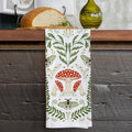 Limited Time Mushrooms & Ferns Tea Towel