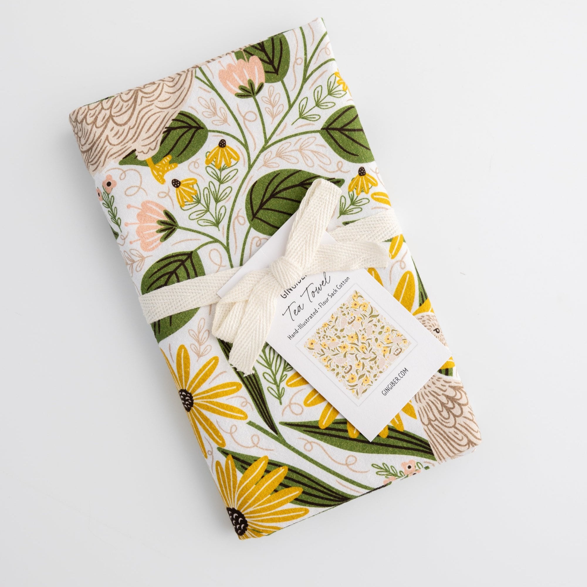 Spring Symphony Tea Towel