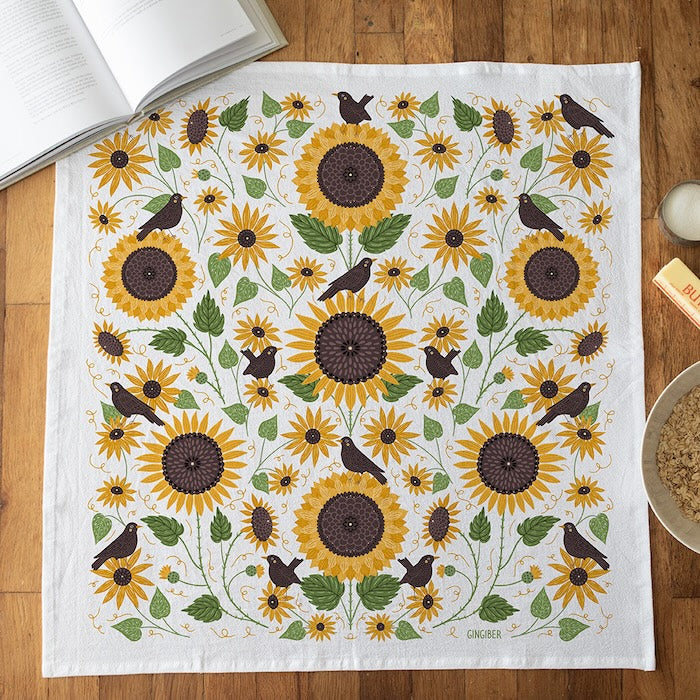Limited Time - Sunflower Tea Towel