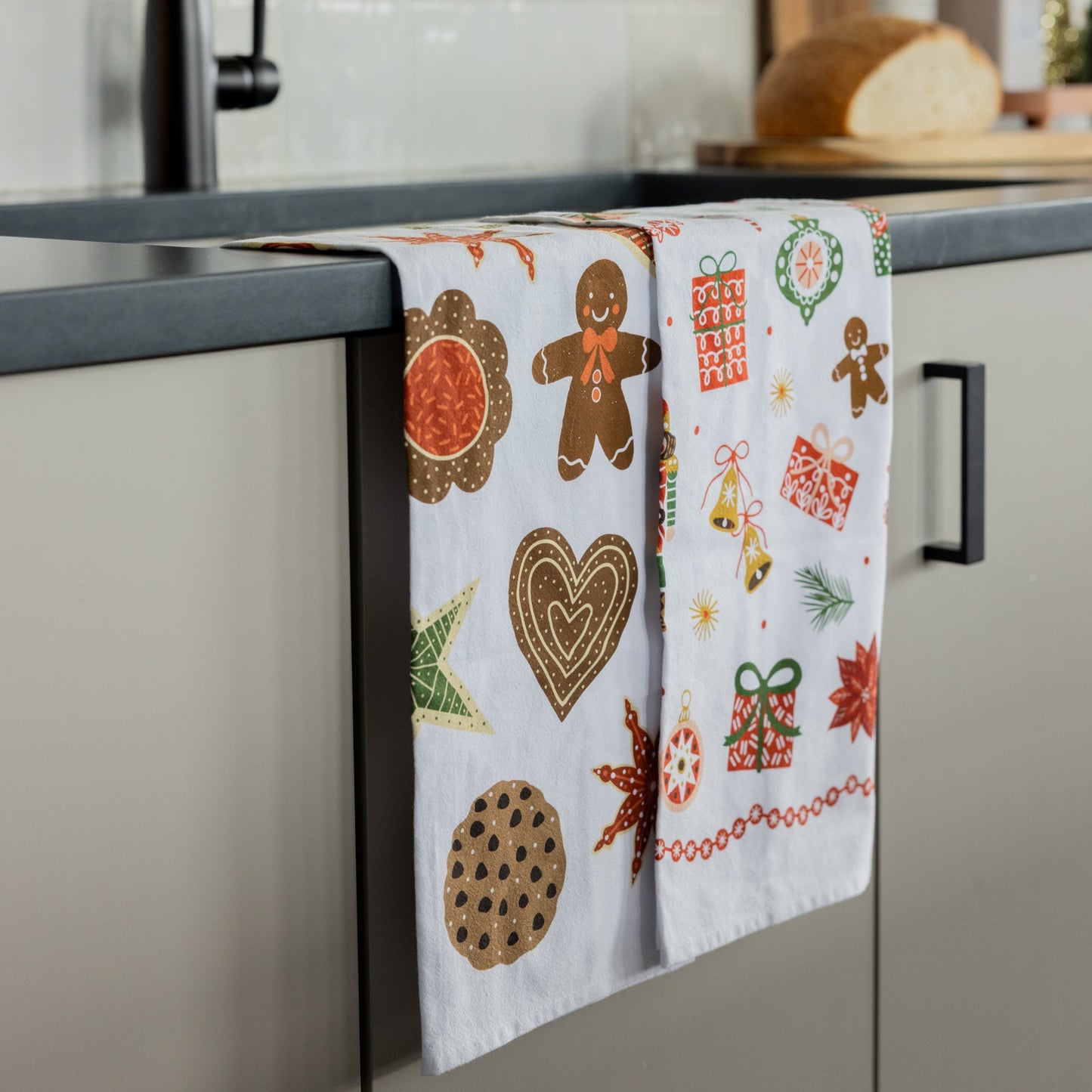 Christmas Cookies Tea Towel