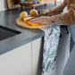 Winter Retreat Tea Towel