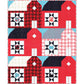 Red Barns Quilt Pattern - PDF