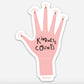 Kindness Counts Sticker