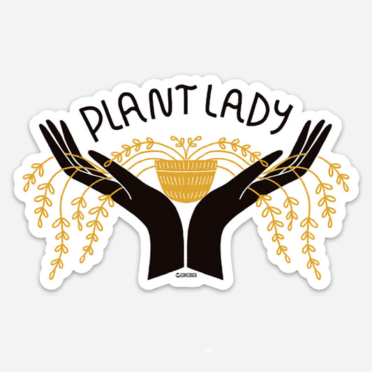 Plant Lady Sticker