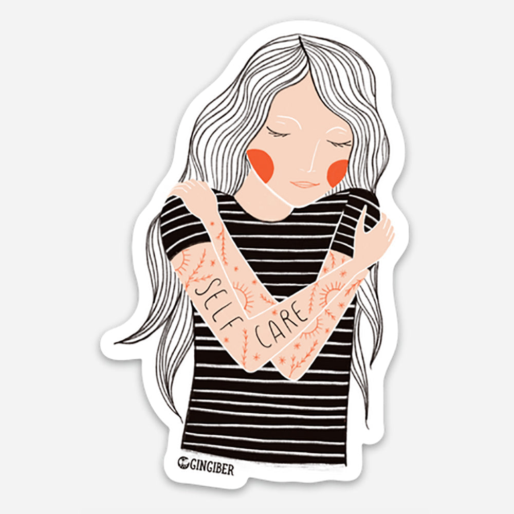 Self Care Sticker