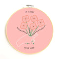 Easy To Be Kind Embroidery PDF Pattern - Gingiber