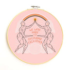 Encourage Each Other Embroidery Pattern - PDF - Gingiber