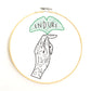 Endure Embroidery Pattern - PDF