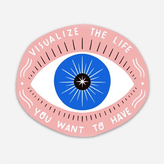 Visualize Life Sticker