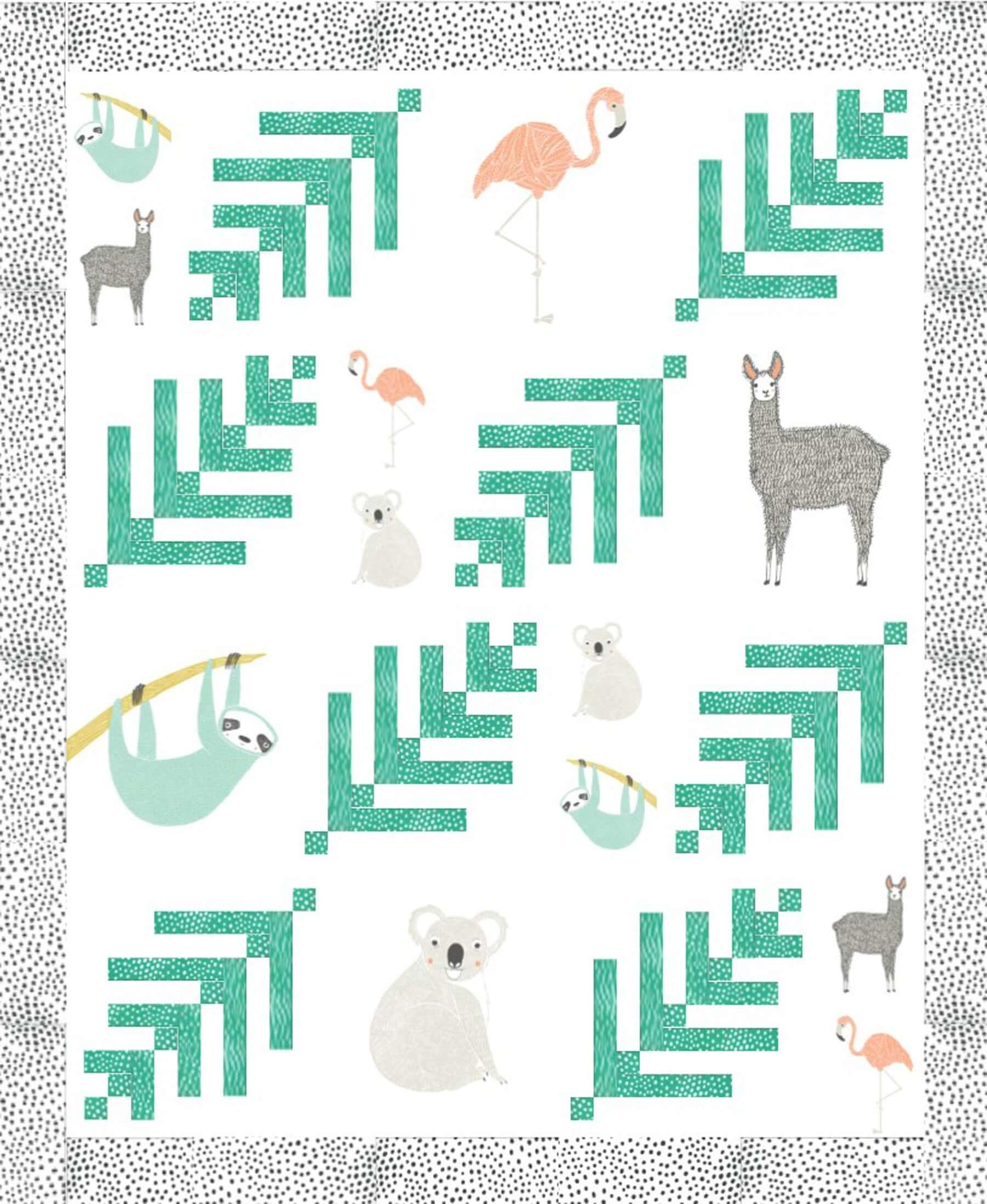 In the Leaves Quilt Pattern - PDF - Gingiber