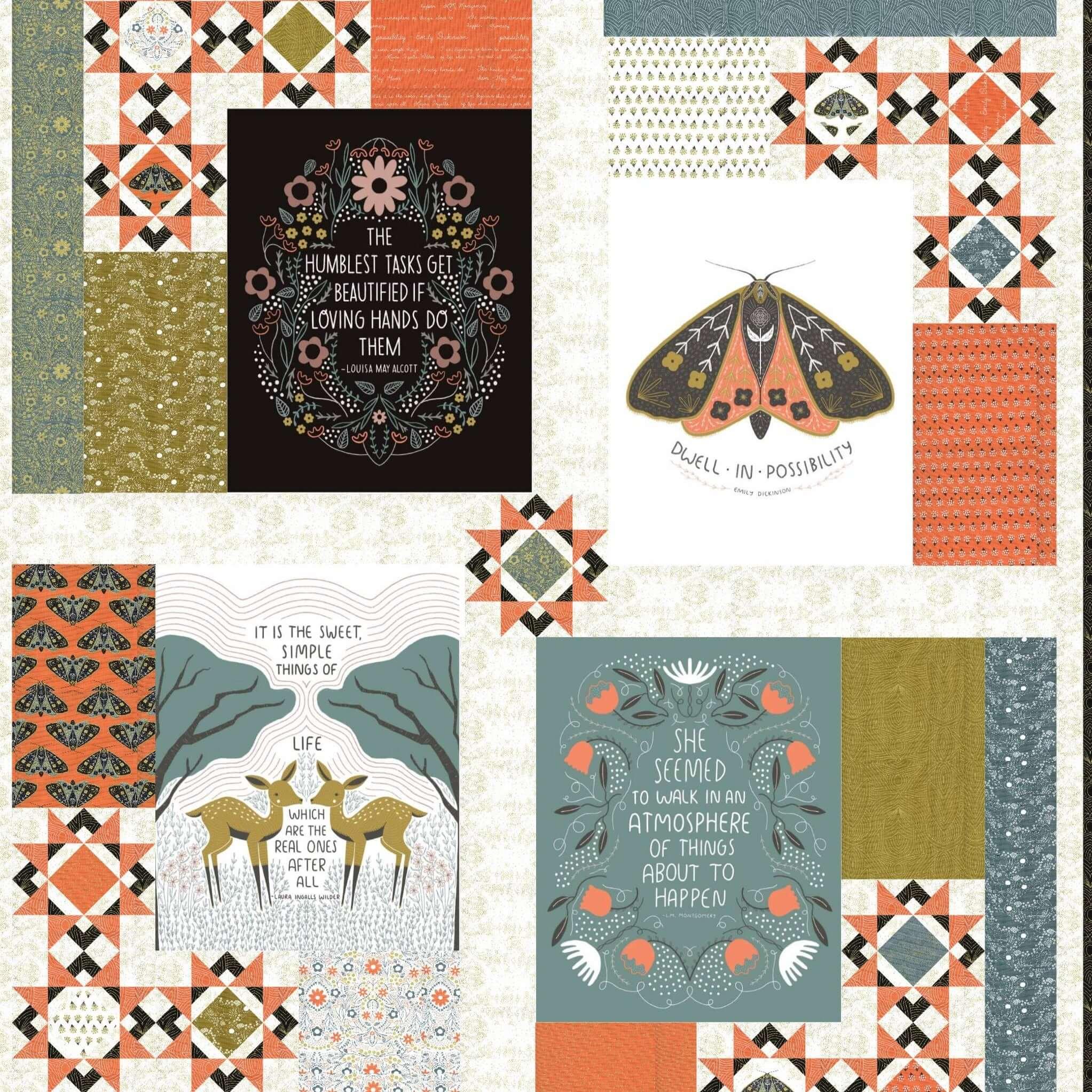 Dwell In Possibility Pattern- PDF - Gingiber