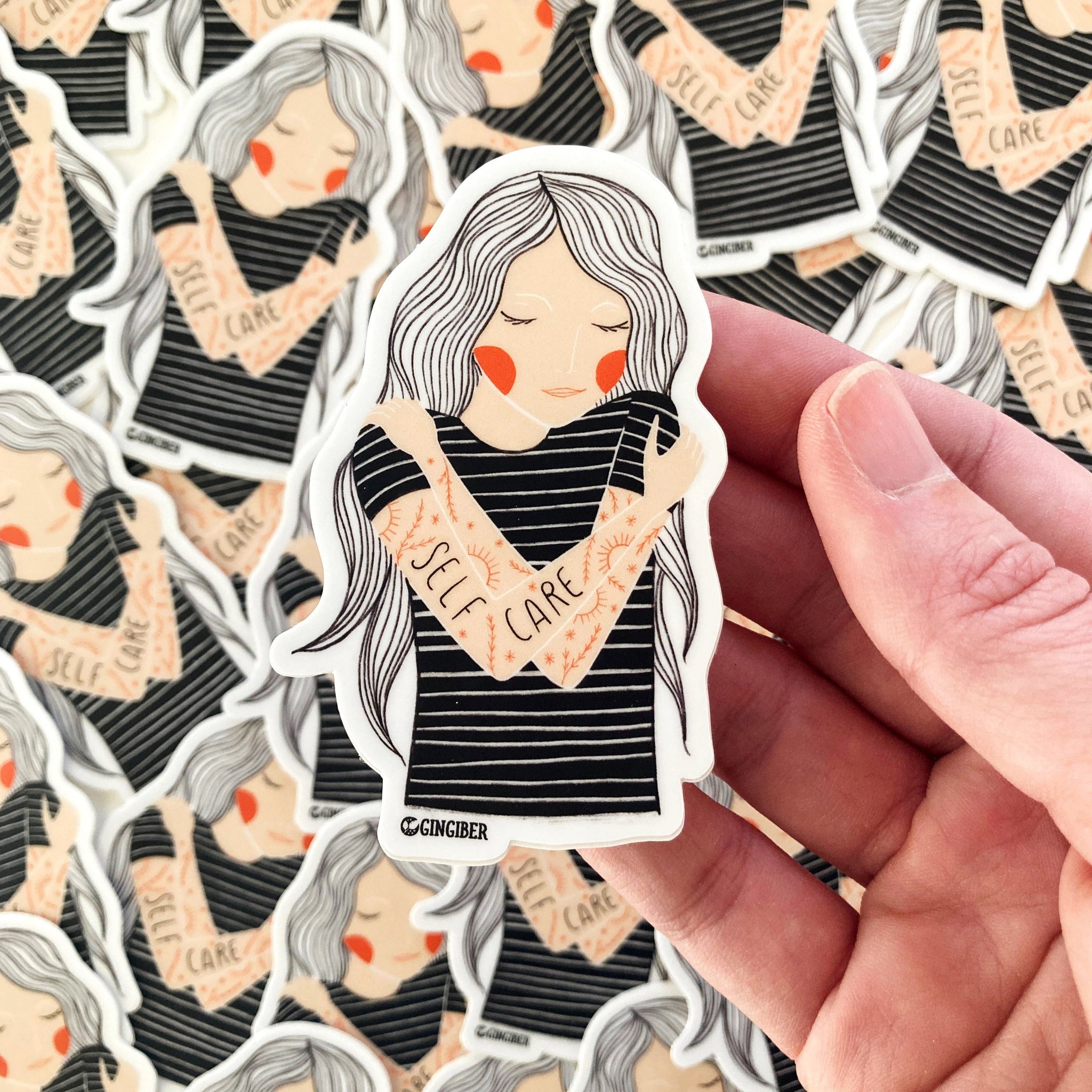 Self Care Sticker