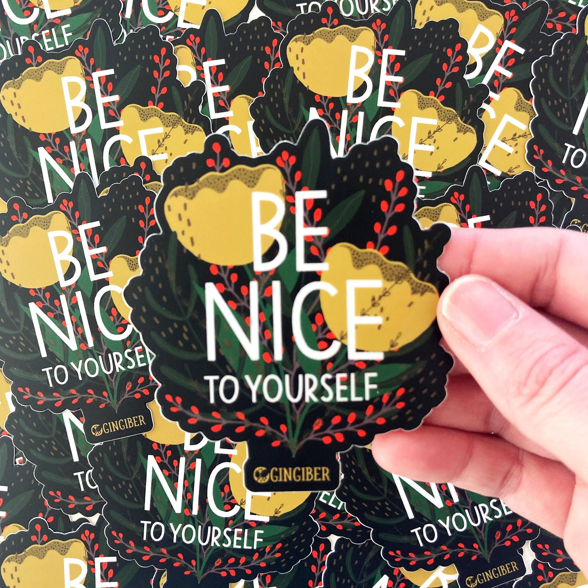 Be Nice to Yourself Sticker