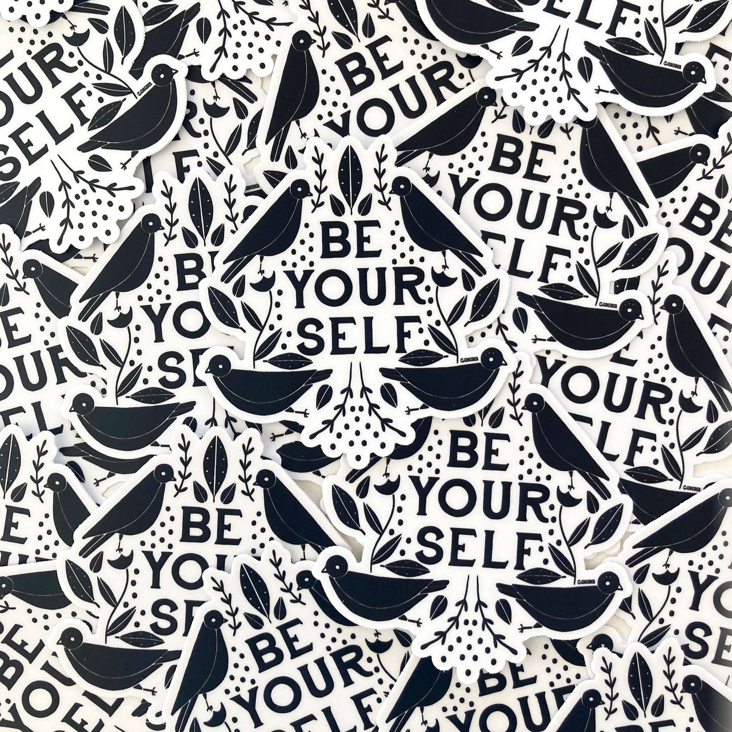 Be Yourself Sticker