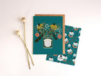 Birthday Flower Tin Card - Gingiber