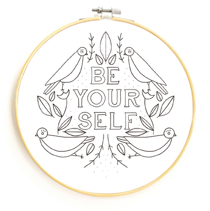 Be Yourself Embroidery Kit