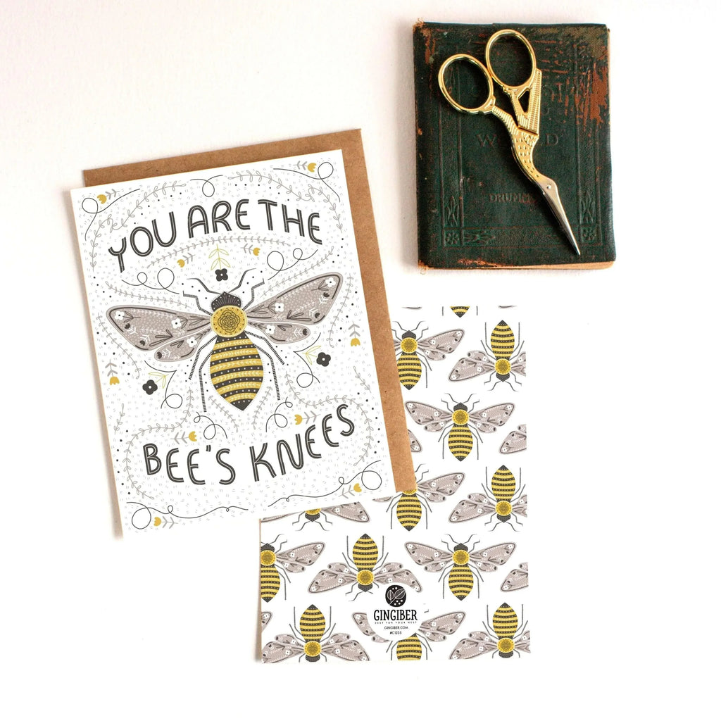 Bee's Knees Card - Gingiber