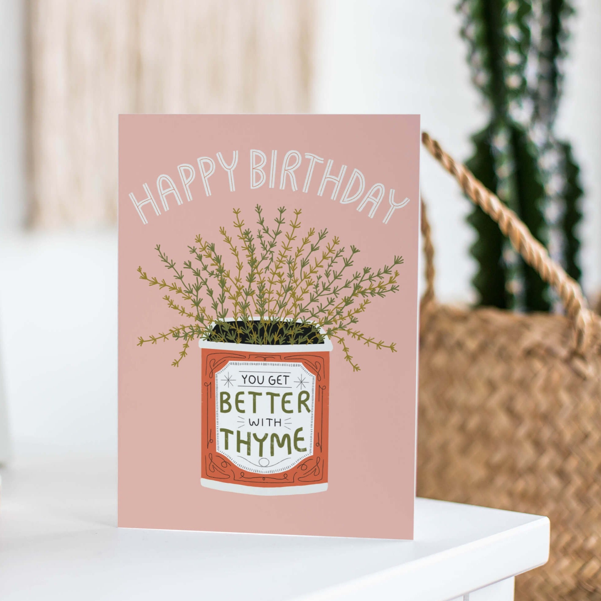 Birthday Thyme Card