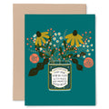 Birthday Flower Tin Card - Gingiber