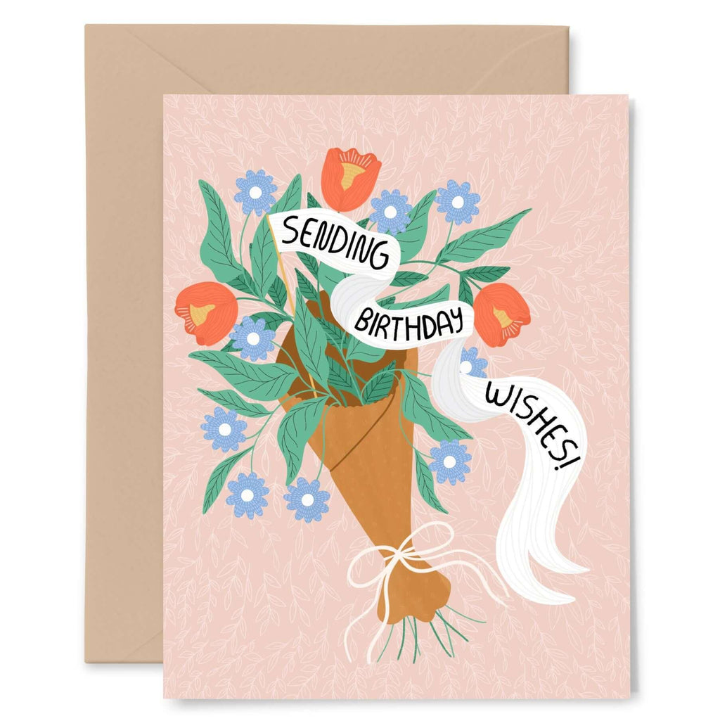 Birthday Bouquet Card - Gingiber