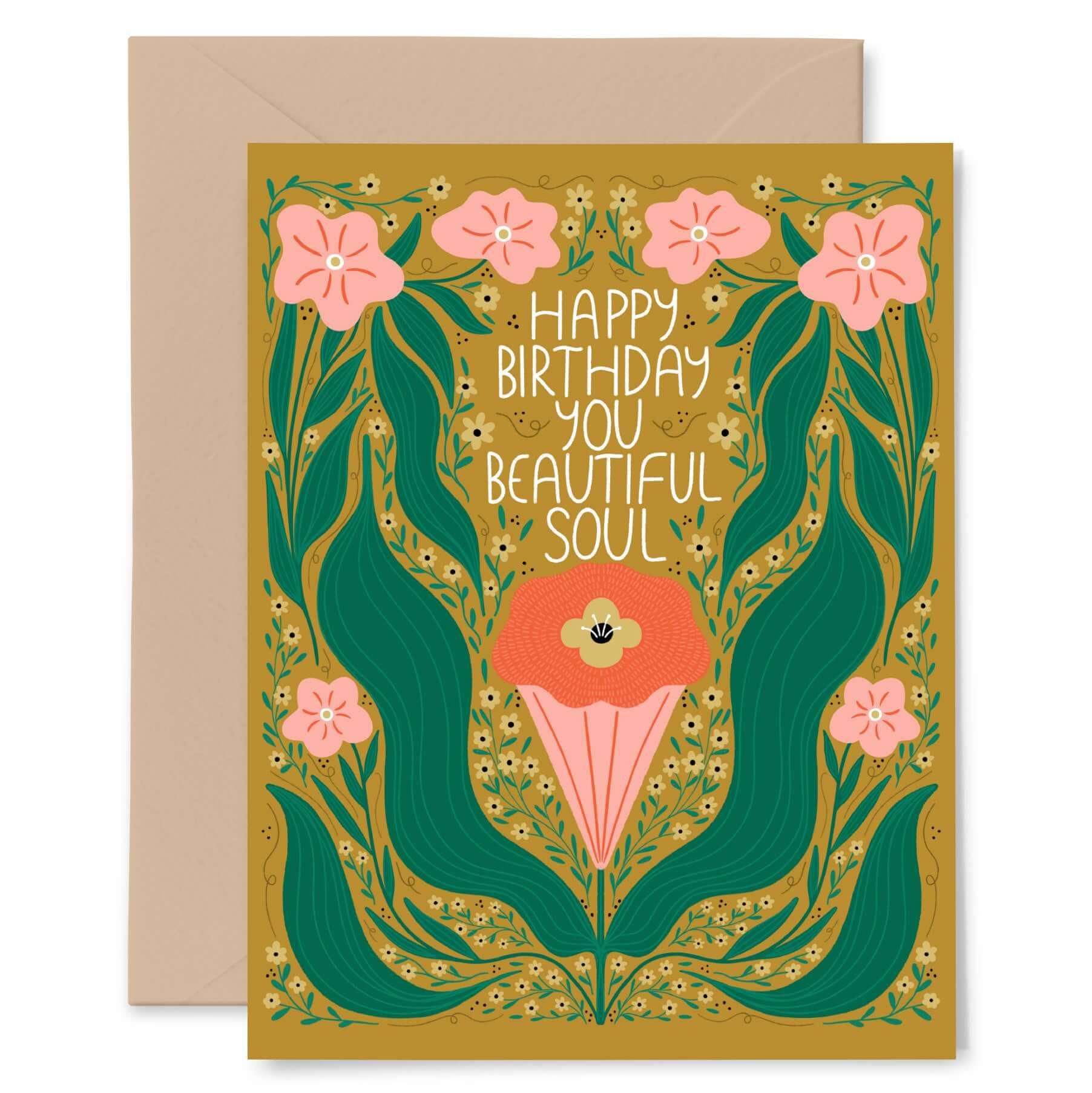 Birthday Soul Card - Gingiber