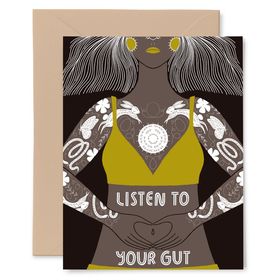 Listen to Your Gut Card