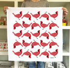 Cardinal Tea Towel - Gingiber