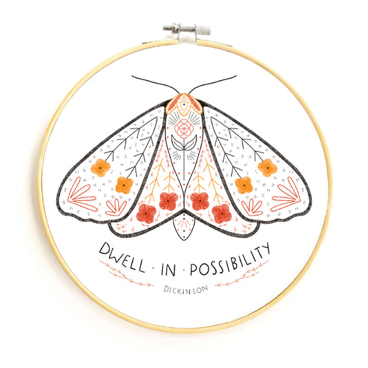 Dwell in Possibility Embroidery Pattern - PDF