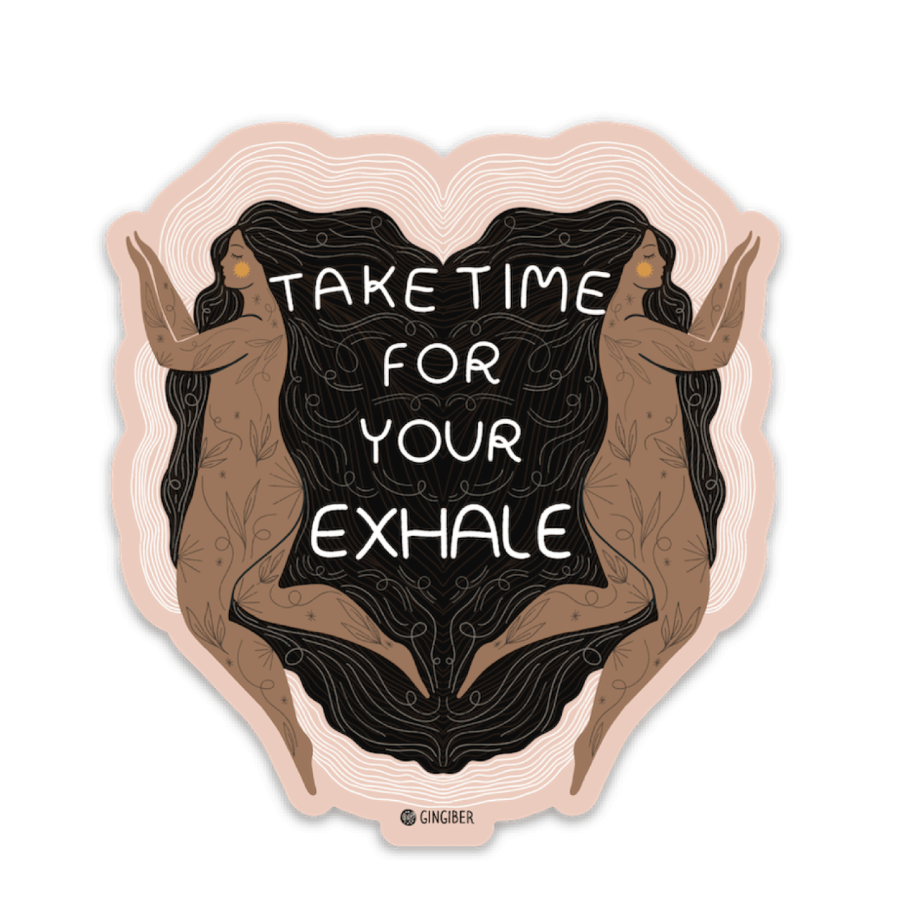 Exhale Sticker