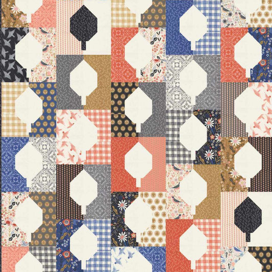 Forest Floor Quilt Pattern - PDF