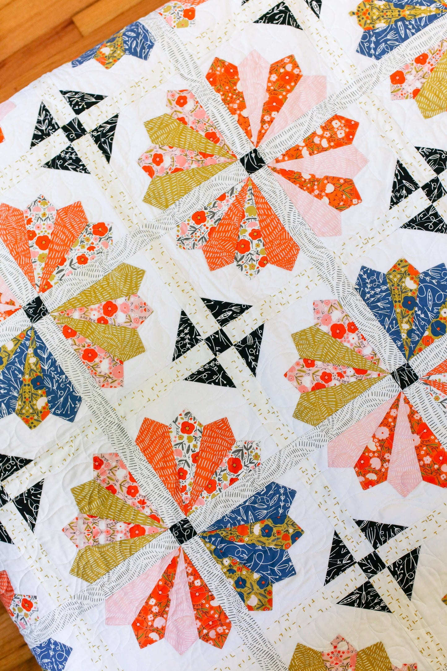 Retreat To The Garden Quilt Pattern