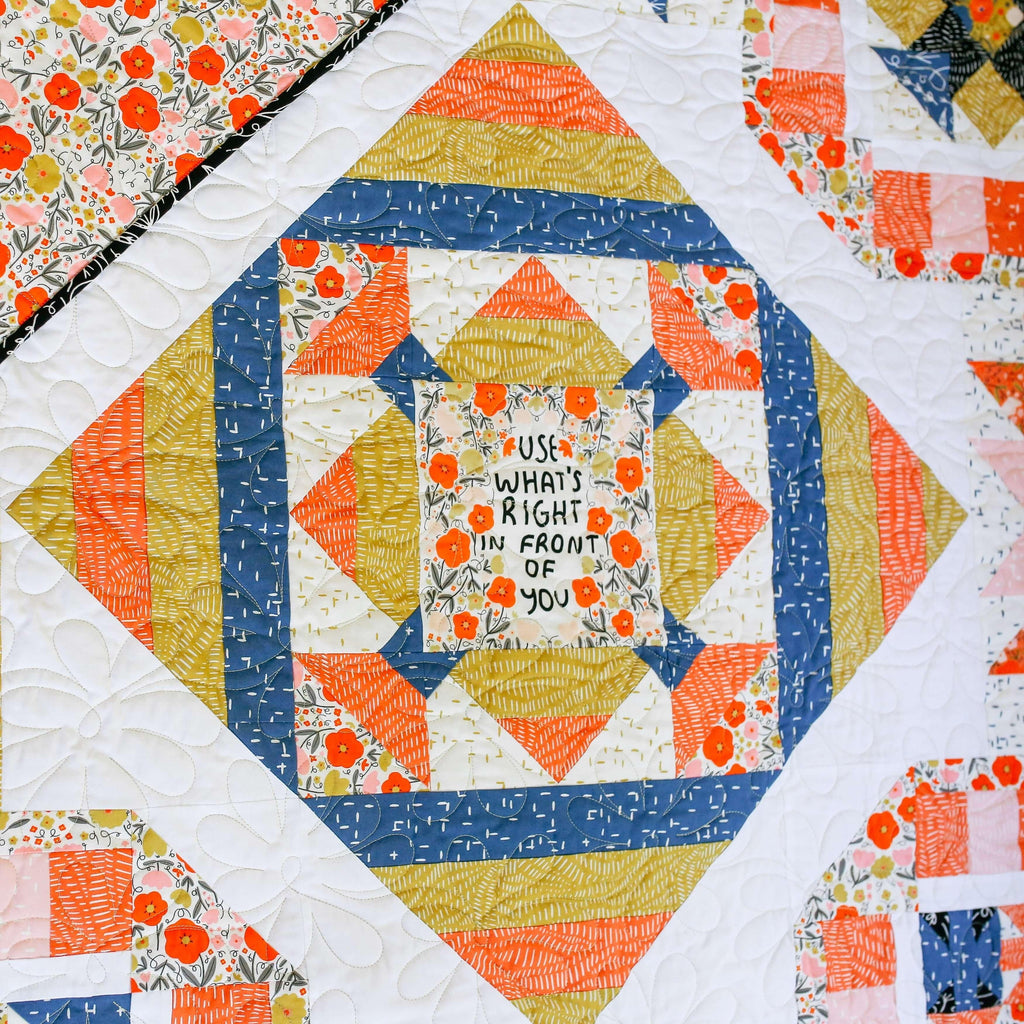 Words to Live By Quilt Pattern - PDF - Gingiber