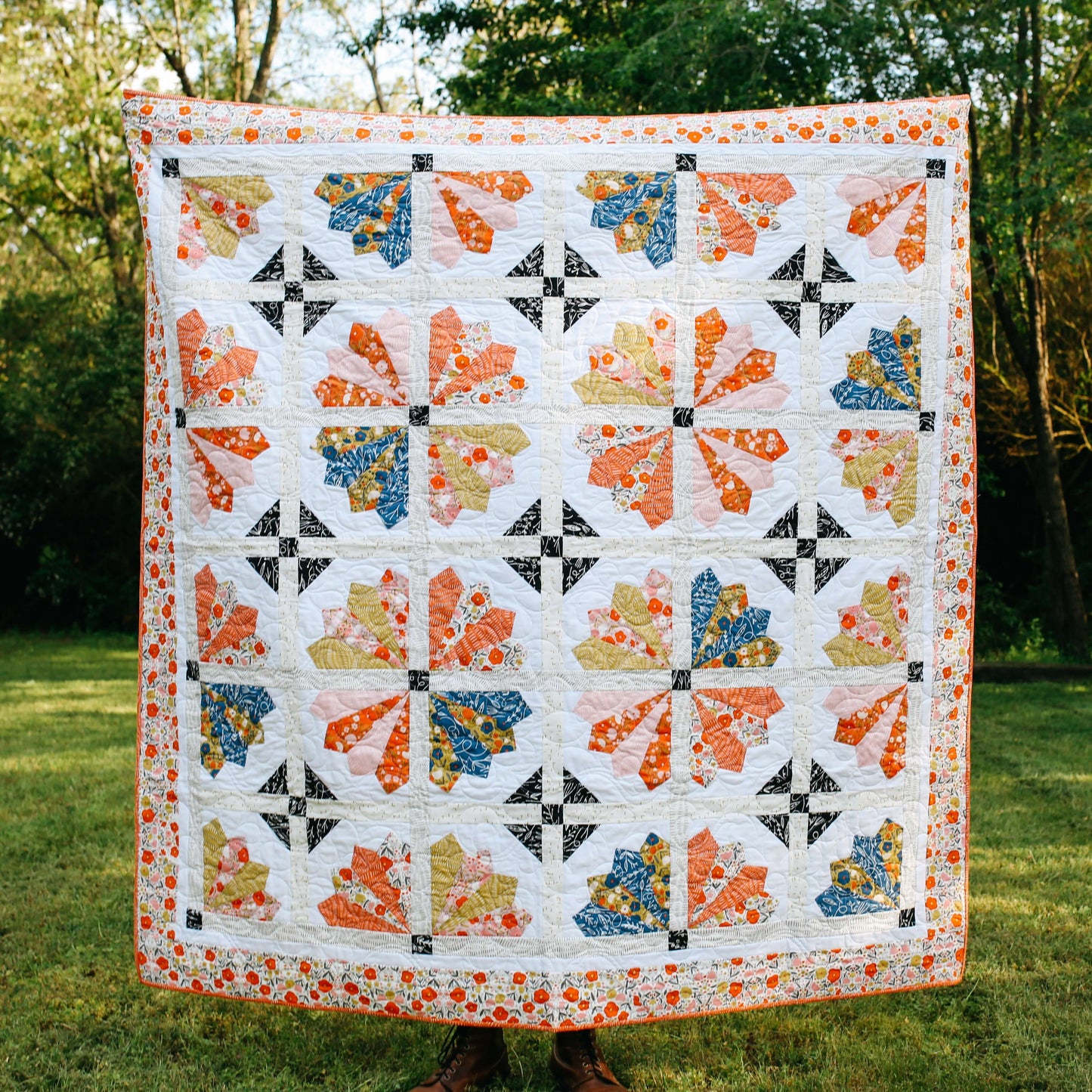 Retreat To The Garden Quilt Pattern