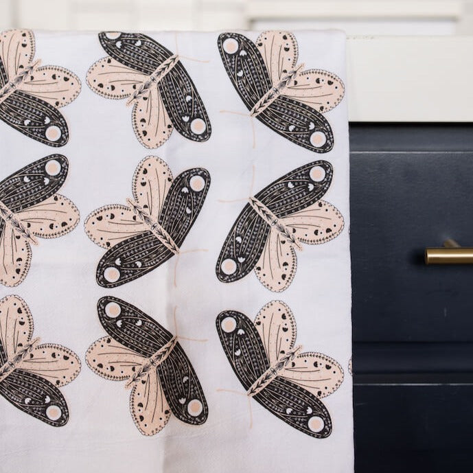 Butterfly Tea Towel