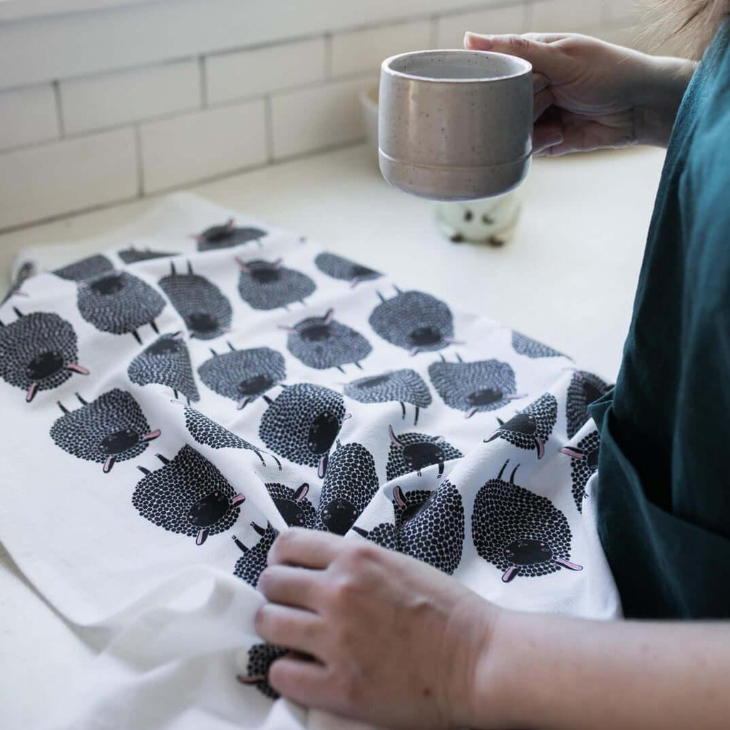 Sheep Tea Towel - Gingiber