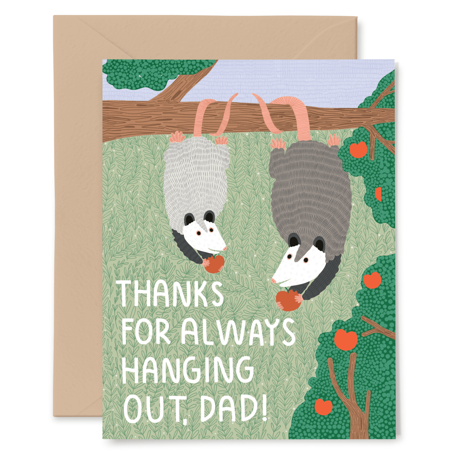 Hanging Out Card