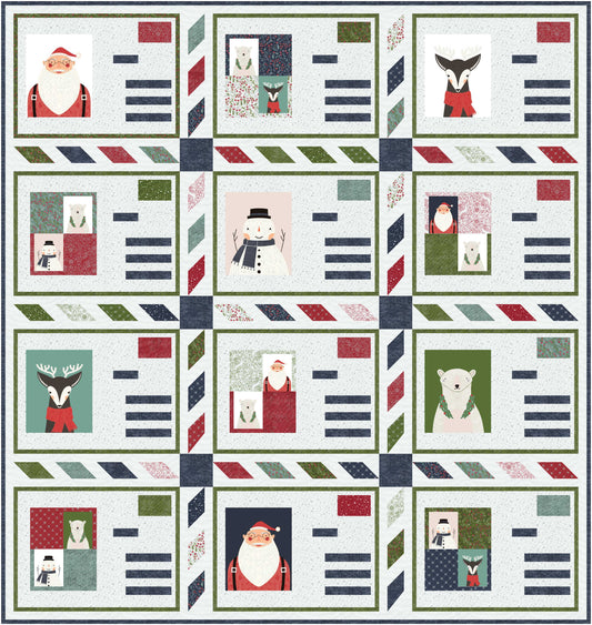Holiday Cards Quilt Pattern