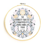 Humblest Task Embroidery Pattern - PDF - Gingiber
