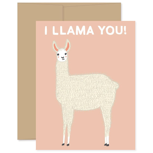 I Llama You Card