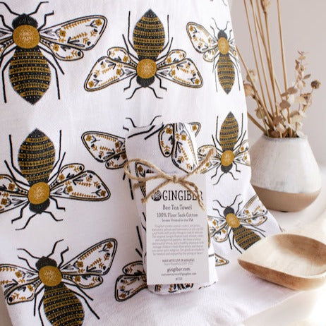Bee Tea Towel