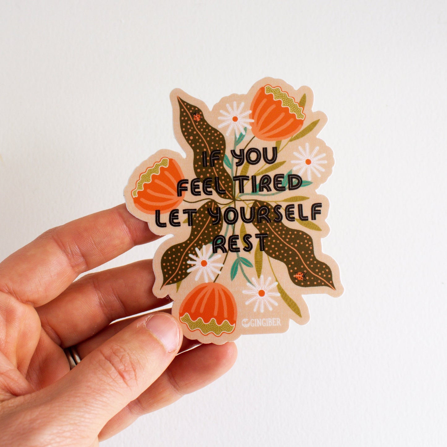 Let Yourself Rest Sticker