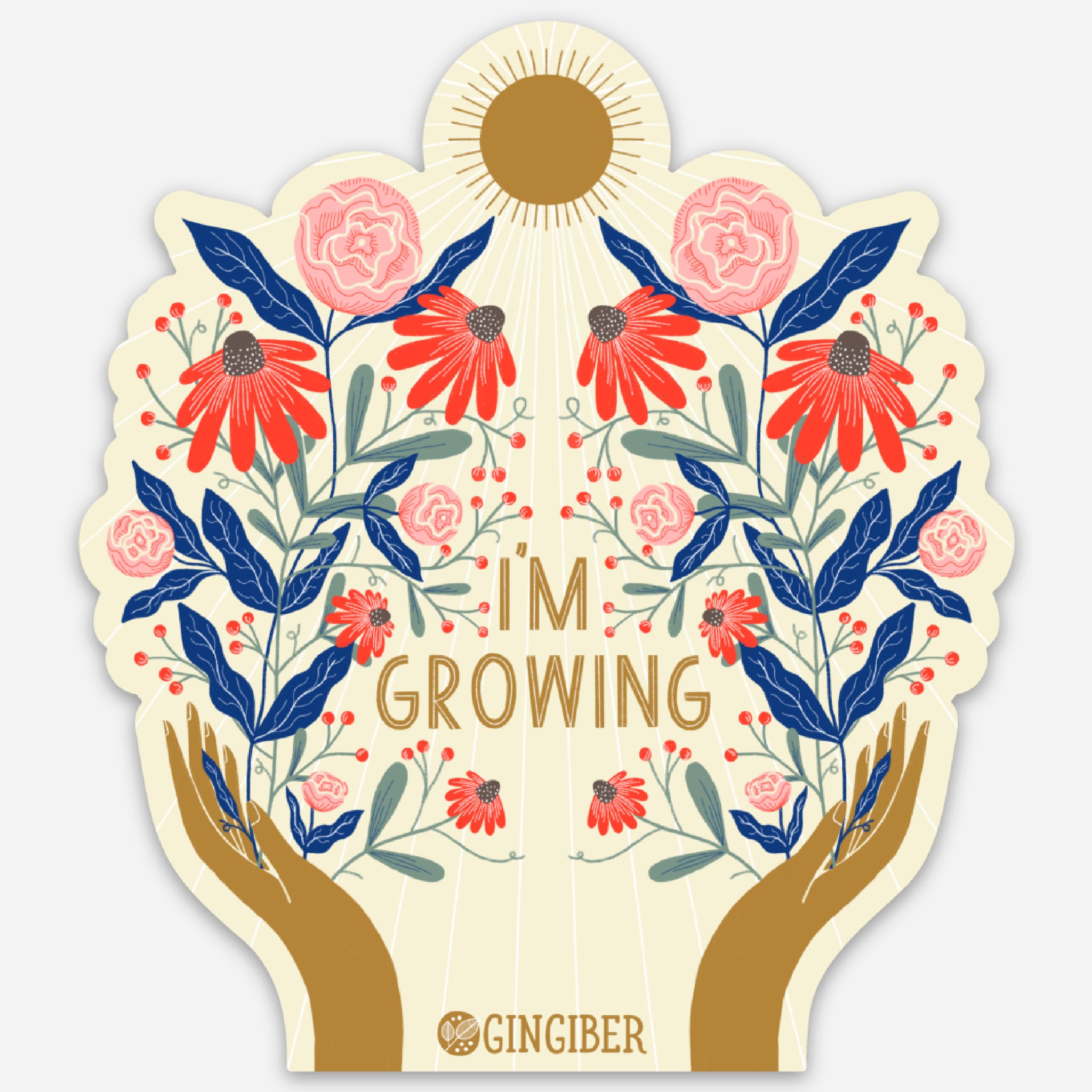 I'm Growing Sticker